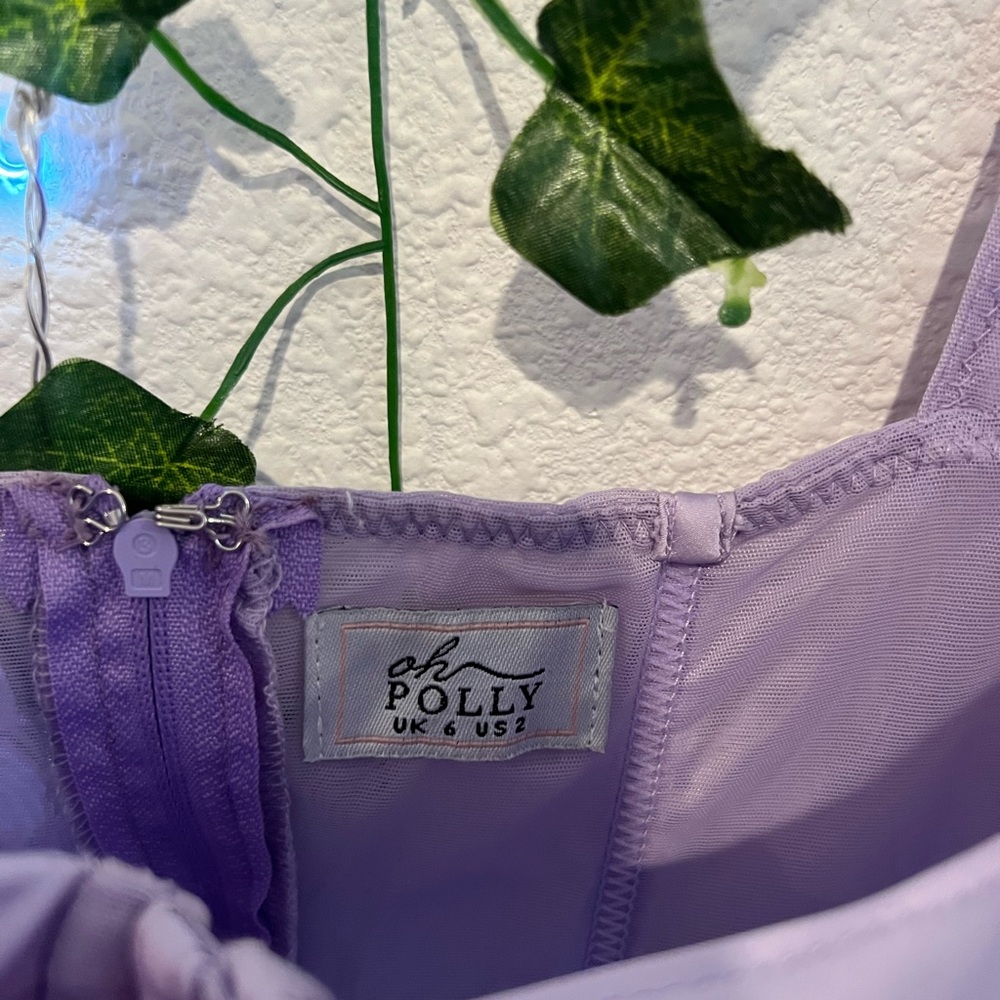 lavender dress